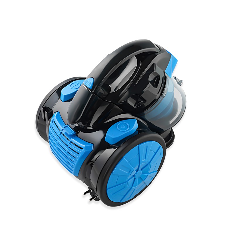 Aspirator fara sac FLORIA ZLN-3468,bleu-negru filtru HEPA 13, filtrare ciclonica, capacitate colectare 1.5L, putere 700W
