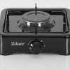 Aragaz 1 ochi ZILAN ZLN-0018, Negru Alimentare GPL butelie,