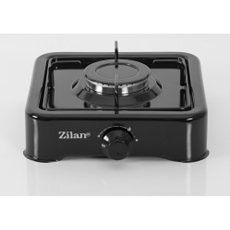Aragaz 1 ochi ZILAN ZLN-0018, Negru Alimentare GPL butelie,