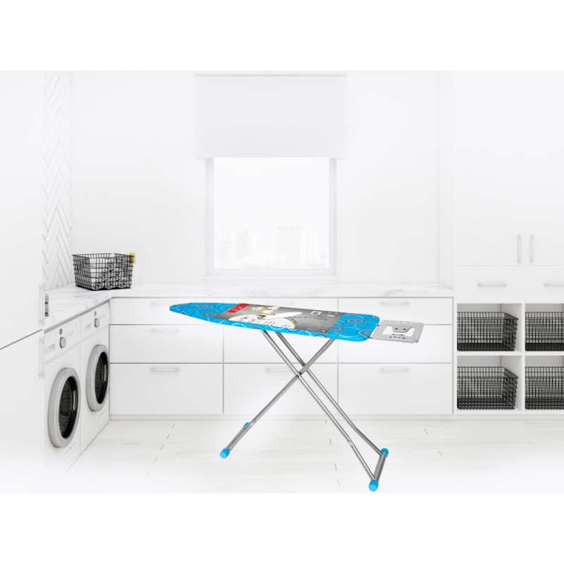 Masa de calcat ZILAN-GRIGIO ZLN-2043 prelungitor electric,suport pentru fierul de calcat