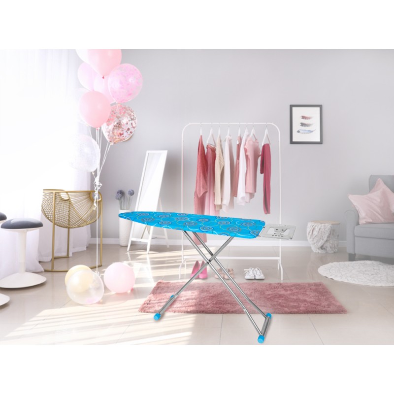 Masa de calcat ZILAN-GRIGIO ZLN-2043 prelungitor electric,suport pentru fierul de calcat