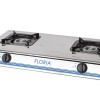 Aragaz plita inox Zilan - Floria, 72 x 40 x10 cm, 2 och. ZLN8365, alimentare GPL Butelie
