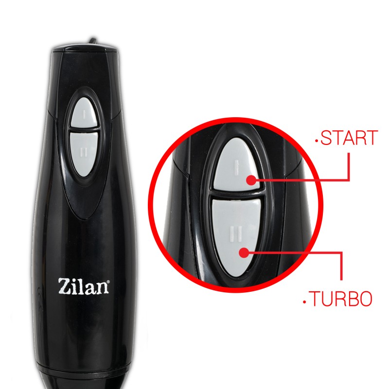 Blender ZILAN ZLN-8259 cu maruntitor 4in1, 300W