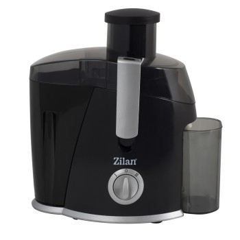 Storcator legume fructe ZILAN ZLN-7962, Putere 400 W, Tub de alimentare 65 mm, Pahar colectare suc 0.45L, Recipient colectare pulpa 1.2L