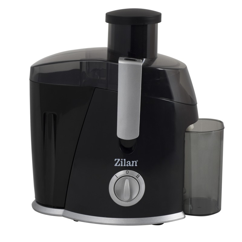 Storcator legume fructe ZILAN ZLN-7962, Putere 400 W, Tub de alimentare 65 mm, Pahar colectare suc 0.45L, Recipient colectare pulpa 1.2L