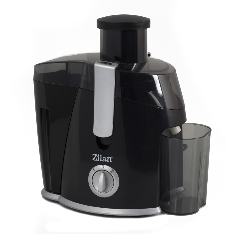 Storcator legume fructe ZILAN ZLN-7962, Putere 400 W, Tub de alimentare 65 mm, Pahar colectare suc 0.45L, Recipient colectare pulpa 1.2L