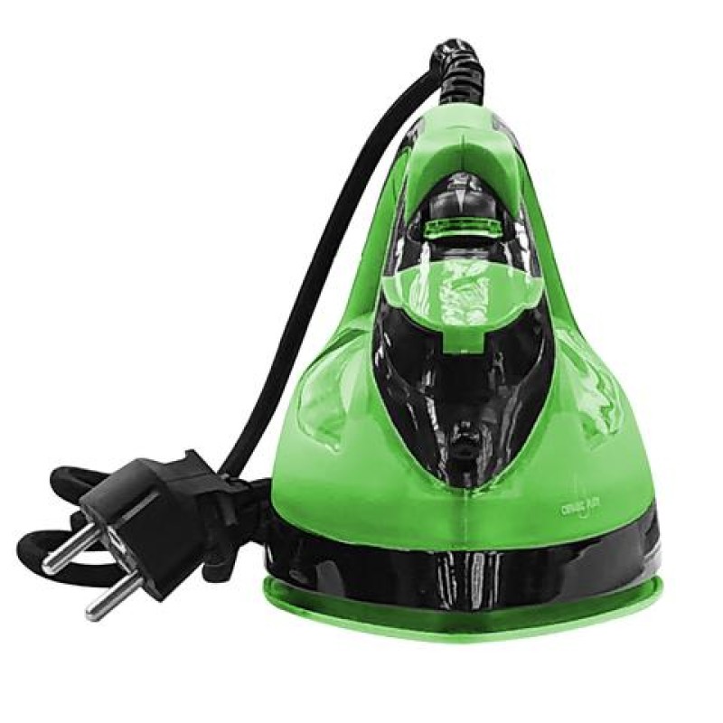 Fier de calcat talpa ceramica ZILAN ZLN-2189, Verde, Putere 2200W, calcare cu aburi si uscata, functie autocuratare