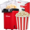 Aparat Pentru Popcorn Zilan ZLN8046, Rosu Putere 1200W, sistem cu jet de aer cald