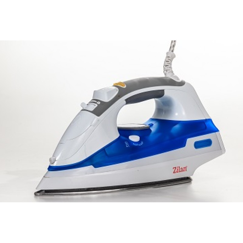 Fier de calcat cu aburi, talpa inox ZILAN ZLN-8434, 2200W, Sistem pulverizare spray, Functie anticalcar, Functie autocuratare