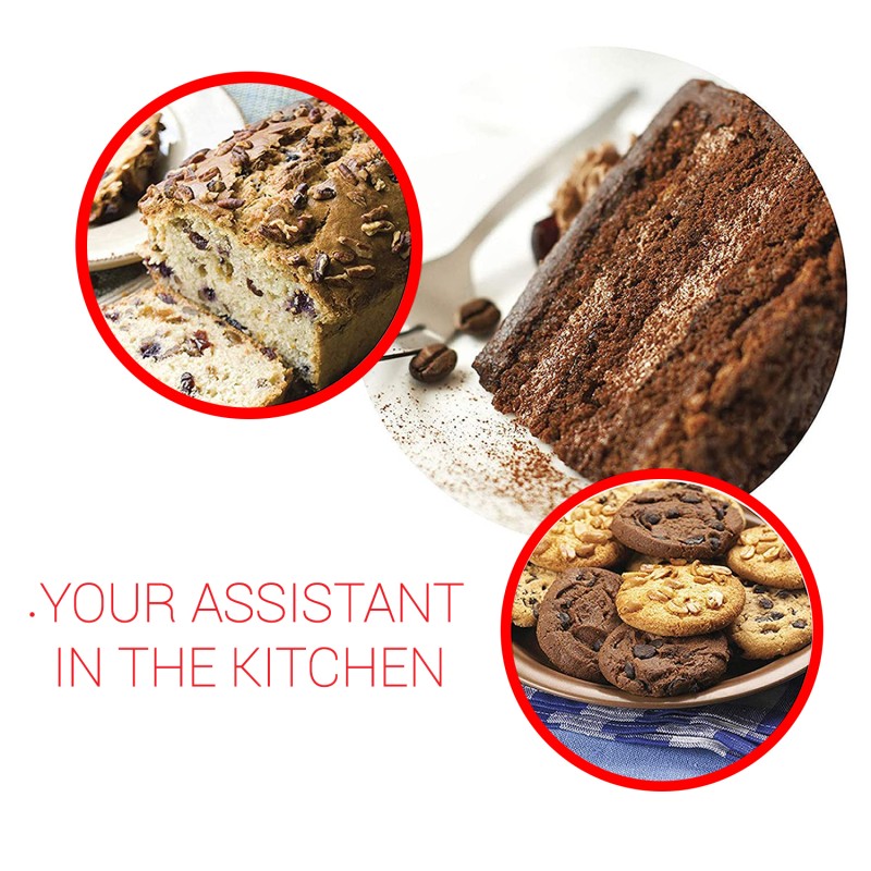 Multi-mixer Hurricane Zilan ZLN-3185,negru 6 trepte + puls, 4.5L., 1000W,