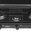 Aragaz cu 3 ochiuri ZILAN ZLN-0032,culoare negru utilizare numai GPL butelie,