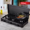 Aragaz cu 3 ochiuri ZILAN ZLN-0032,culoare negru utilizare numai GPL butelie,
