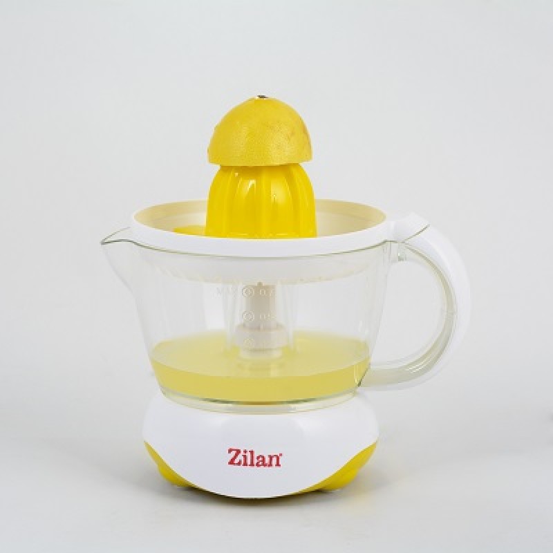 Storcator citrice ZILAN ZLN-7825,Alb/Galben Capacitate 0.7L, Cana gradata, Functie reverse, Putere 25W.