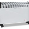 Convector electric de podea FLORIA ZLN-6843, Alb 2000W, 3 trepte de putere, Termostat reglabil,