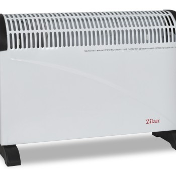 Convector electric de podea FLORIA ZLN-6843, Alb 2000W, 3 trepte de putere, Termostat reglabil,