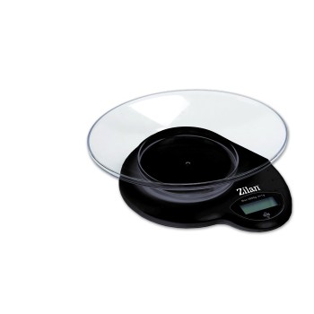 Cantar de bucatarie, Zilan ZLN-7698 Negru,3 Kg, Display LCD.