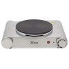 Plita electrica inox Zilan ZLN-0535, 33x10x30, 1 arzator, 1500 W, termostat reglabil