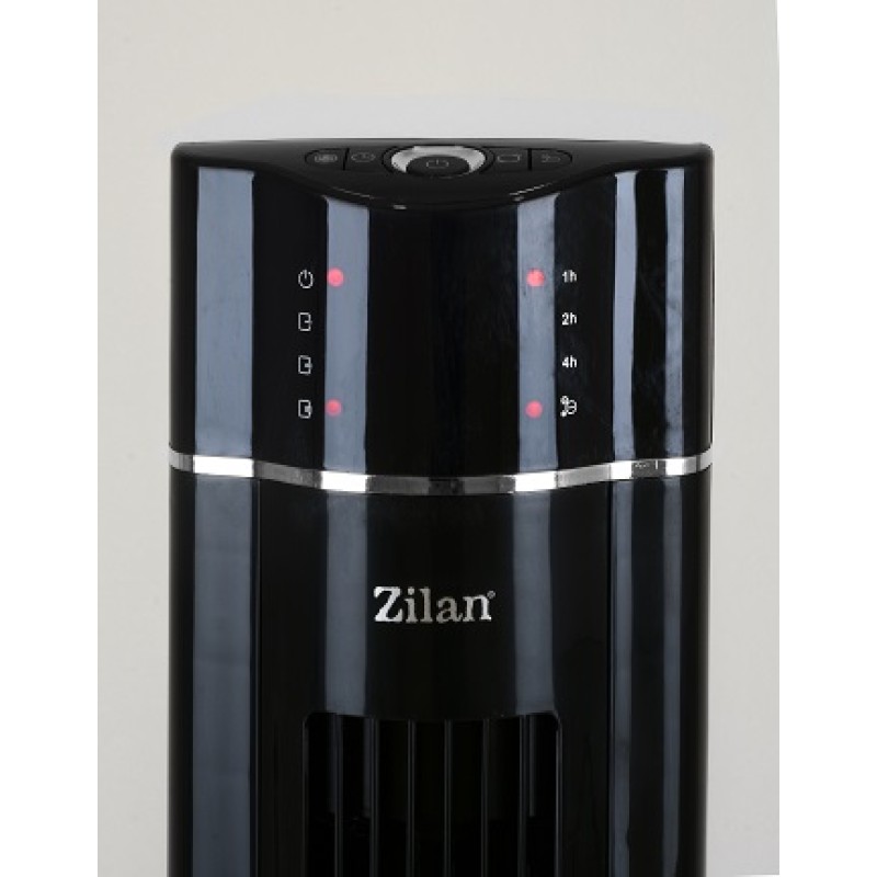 Ventilator turn Zilan ZLN-3444, Timer, Telecomanda, Trei trepte, Putere 60W