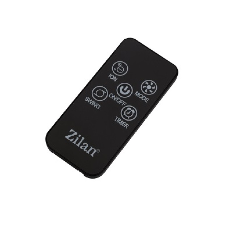 Ventilator turn Zilan ZLN-3444, Timer, Telecomanda, Trei trepte, Putere 60W