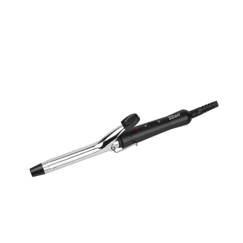 Ondulator de par cu clips ZILAN ZLN-0412,Negru/Inox 25 W,