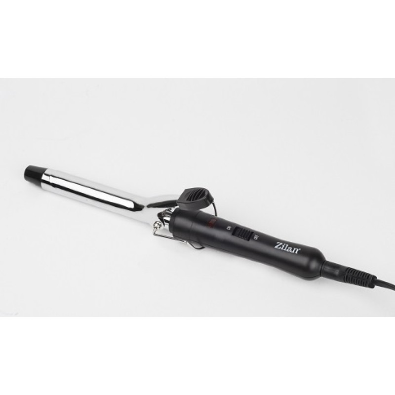 Ondulator de par cu clips ZILAN ZLN-0412,Negru/Inox 25 W,