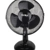 Ventilator de birou Floria ZLN-1211, Diametru 26 cm, Putere 25 W, 2 trepte de viteza, Functie oscilare