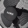 Ventilator de birou Floria ZLN-1211, Diametru 26 cm, Putere 25 W, 2 trepte de viteza, Functie oscilare