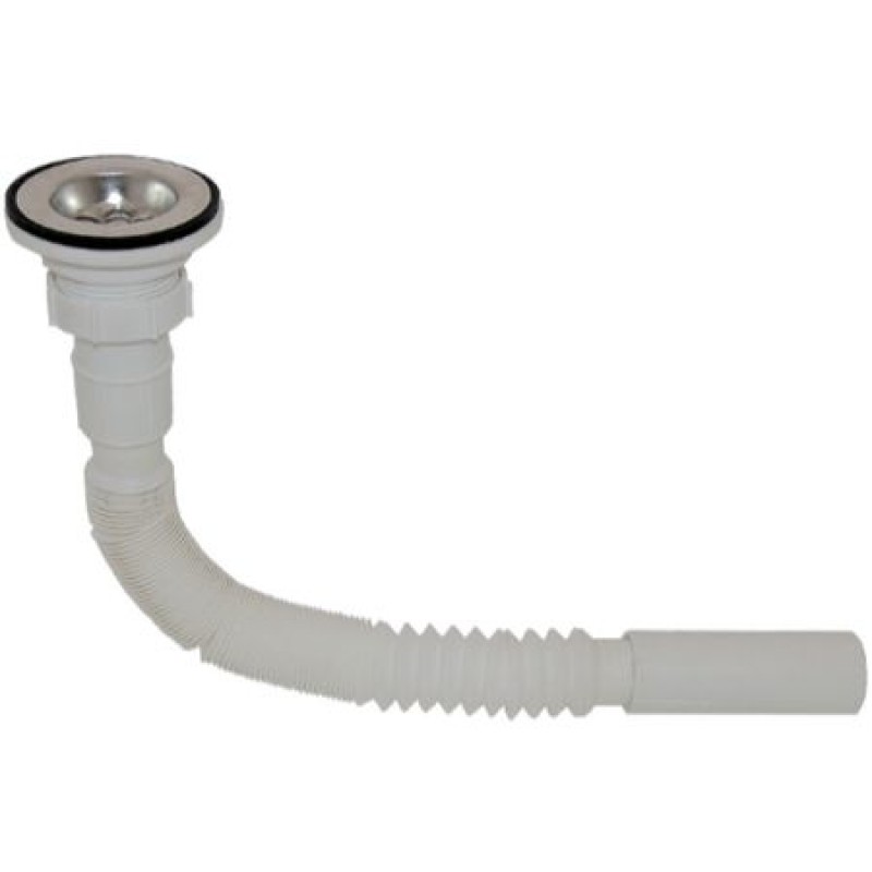 Chiuveta 0148 pentru masca, cu o cuva + racord flexibil scurgere, 40x50 cm. Z-Inox, ZLN- 0148 -2968