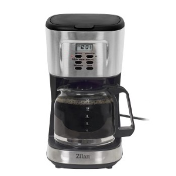 Filtru cafea digital Zilan ZLN-1440, 900 W, 1.5 l, programare si amanare