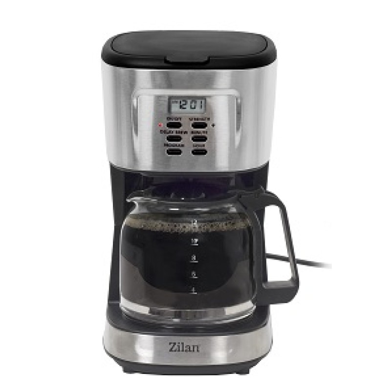 Filtru cafea digital Zilan ZLN-1440, 900 W, 1.5 l, programare si amanare