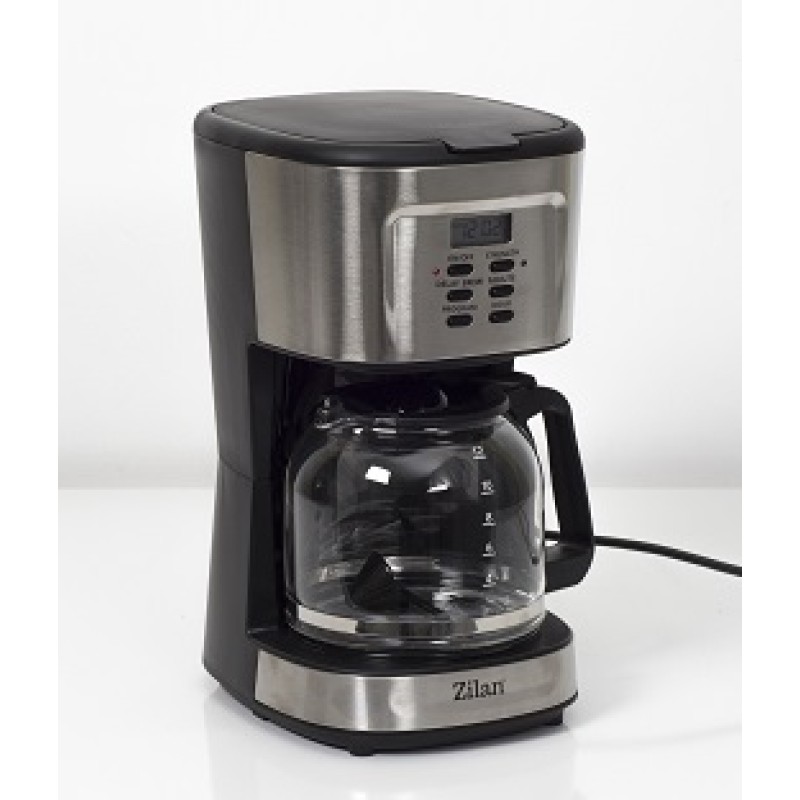Filtru cafea digital Zilan ZLN-1440, 900 W, 1.5 l, programare si amanare