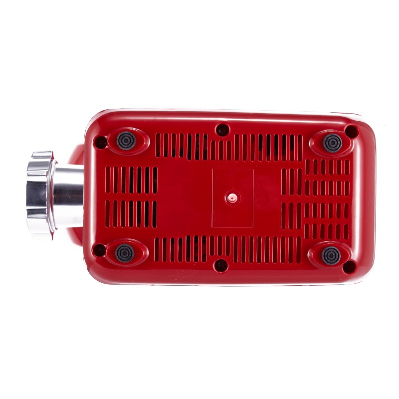 Masina de tocat carne FLORIA ZLN-2387, Rosu Putere 1300W, Accesorii umplut carnati, Functie revers, 1.6kg/min