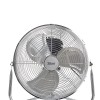 Ventilator inox cu suport Zilan ZLN-2348, Putere 50 W, Diametru 36 cm, 3 trepte ventilare, Unghi de inclinare reglabil