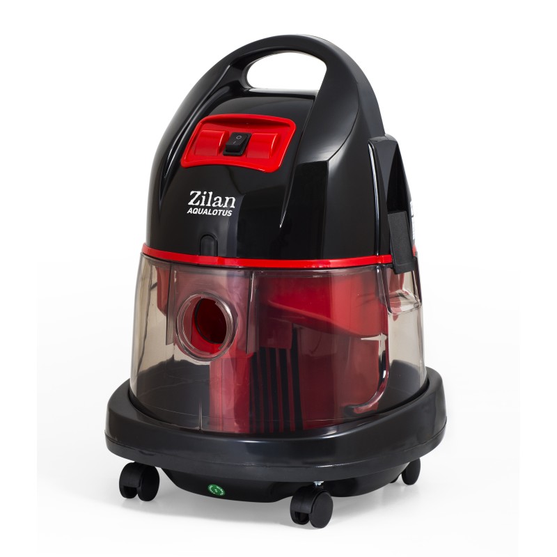 Aspirator ZILAN ZLN-8945 Rosu cu filtrare prin apa si uscata,2000W