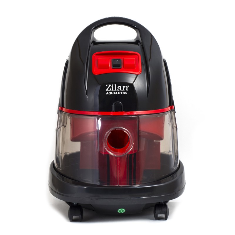 Aspirator ZILAN ZLN-8945 Rosu cu filtrare prin apa si uscata,2000W