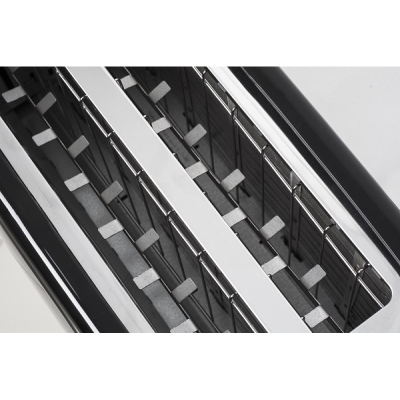 Prajitor paine dublu Zilan ZLN-2713, Negru, 1400W, 5 grade rumenire si functii multiple