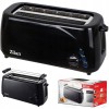Prajitor paine dublu Zilan ZLN-2713, Negru, 1400W, 5 grade rumenire si functii multiple