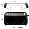 Prajitor paine dublu Zilan ZLN-2713, Negru, 1400W, 5 grade rumenire si functii multiple