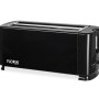 Prajitor paine dublu FLORIA ZLN-2706, Negru Putere 1300W, 2 fante, 4 felii,