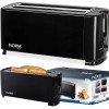 Prajitor paine dublu FLORIA ZLN-2706, Negru Putere 1300W, 2 fante, 4 felii,