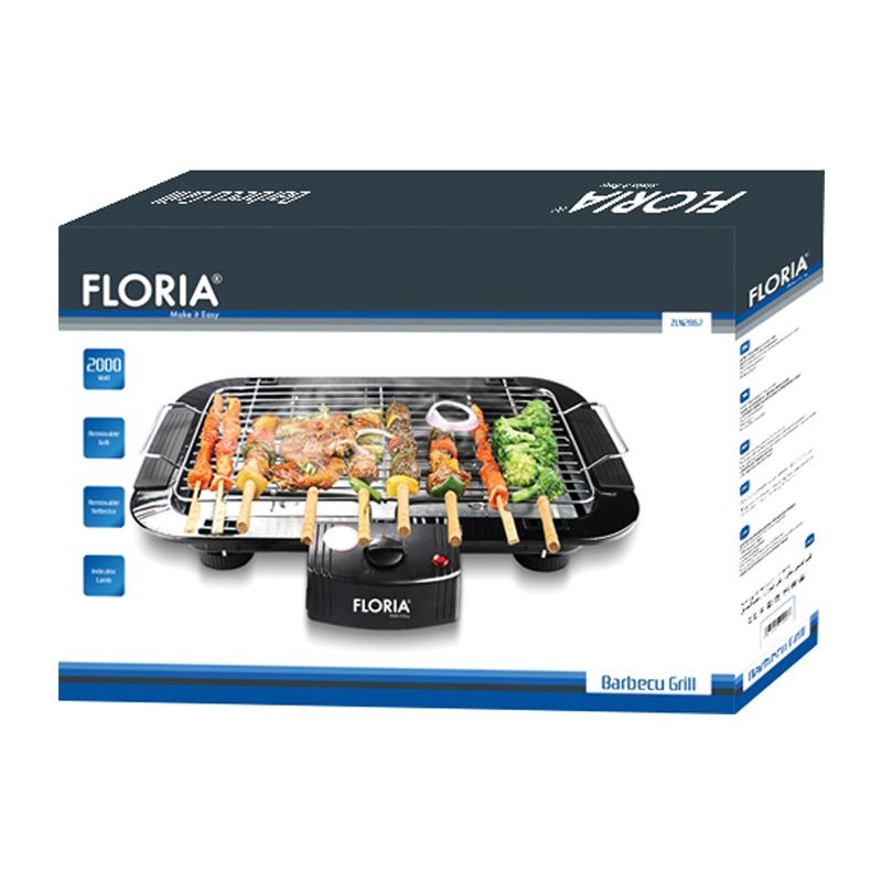 Gratar Electric FLORIA ZLN-2867, Putere 2000W