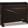 Convector electric de podea FLORIA ZLN-6843,Negru 2000W, 3 trepte de putere, Termostat reglabil,