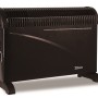 Convector electric de podea FLORIA ZLN-6843,Negru 2000W, 3 trepte de putere, Termostat reglabil,