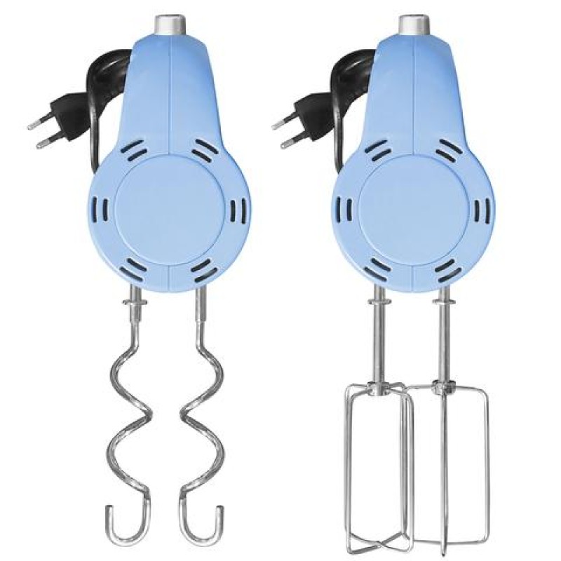 Mixer de mana ZILAN ZLN-3161, Putere 200 W, 5 viteze, Bleu