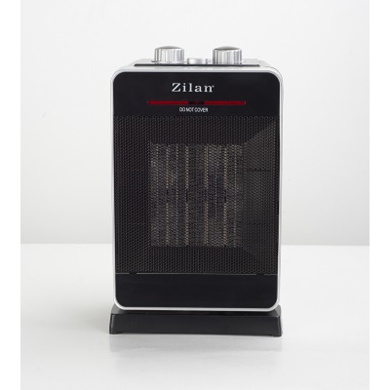 Aeroterma ceramica ZILAN ZLN-3215, Putere 2000W, 2 trepte de reglare temperatura+aer rece, Termostat reglabil, Rezistenta ceramica, Functie oscilatie, Sistem siguranta impotriva rasturnarii si supraincalzirii