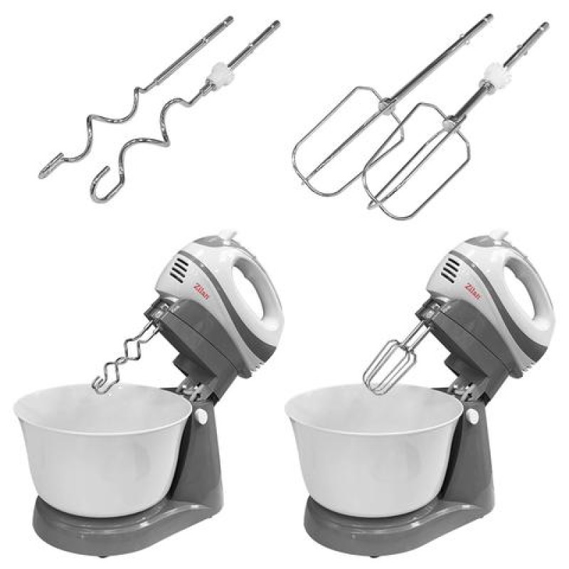 Mixer cu Bol capacitate mare 3.5litri ZILAN ZLN-8419, putere 300W, functie turbo