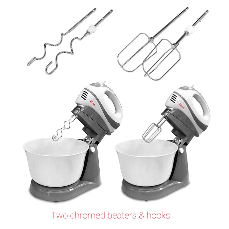 Mixer cu Bol capacitate mare 3.5litri ZILAN ZLN-8419, putere 300W, functie turbo