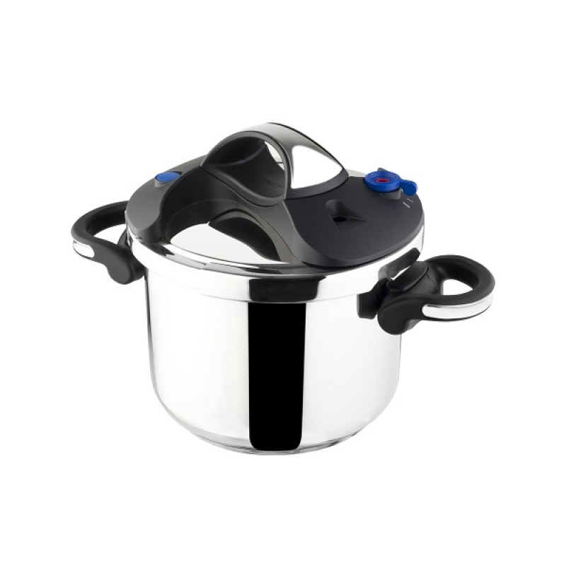 Oala sub presiune inox Zilan ZLN-3239, Capacitate 6L, Manere pliabile