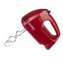 Mixer de mana Floria ZLN-7568, rosu Putere 100 W, 7 viteze, Buton eliberare accesorii,