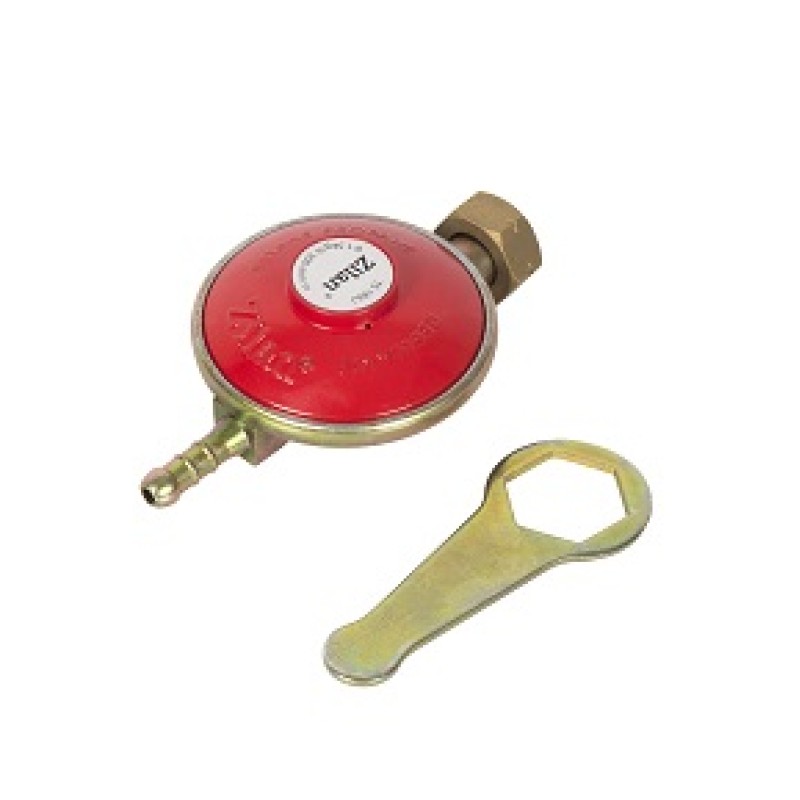 Regulator pentru butelie  ceas butelie , ZILAN ZLN-0100, LPG, Corp metalic, Presiune de iesire 29 mbar